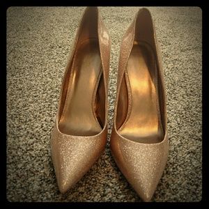 Aldo Pink Glitter Shoe